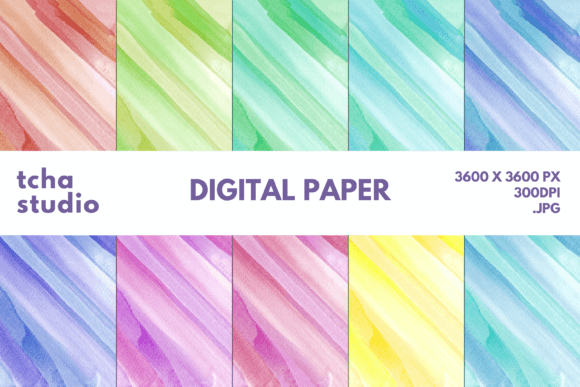 Color Fabric Watercolor Digital Papers: A Versatile Tool for Creative Projects and Business Needs
