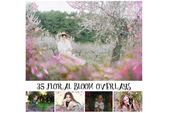 Floral Bloom Overlays and Spring Overlays: A Versatile Tool for Creative Projects