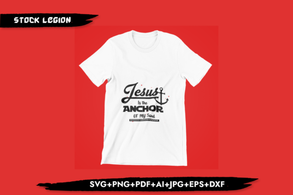 Jesus Is The Anchor - Christian SVG: A Strategic Design Tool for Creative and Spiritual Expression