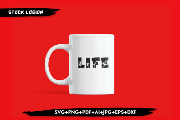 Life-Dance SVG for Creative DIY Projects