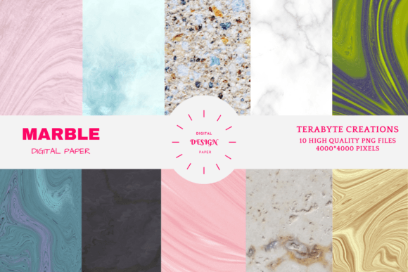 Marble and Wildlife Texture Digital Paper: A Versatile Tool for Modern Creatives