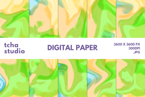 Nature Summer Theme Digital Papers