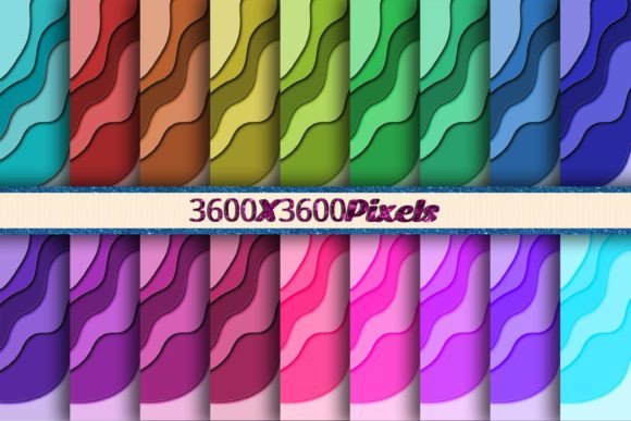 Paper Cut Abstract Background Geometric