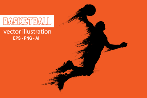 Silhouette Basketball Player: A Timeless Design Element for Creative Projects