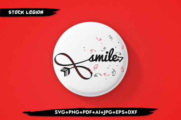 Smile Arrow SVG Design for DIY Projects