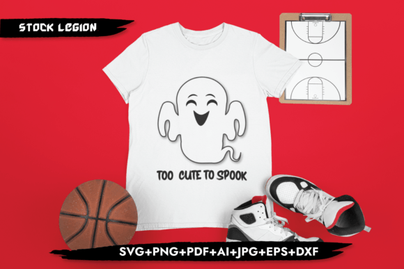Too Cute to Spook-Monster SVG: A Versatile Design for Creative Projects