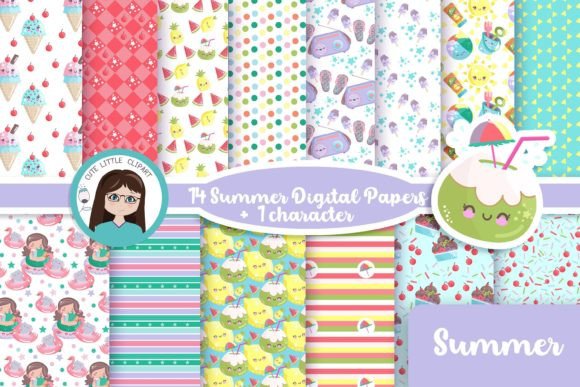Unlock Creativity with Summer Digital Paper: A Versatile Asset for Designers and Creators